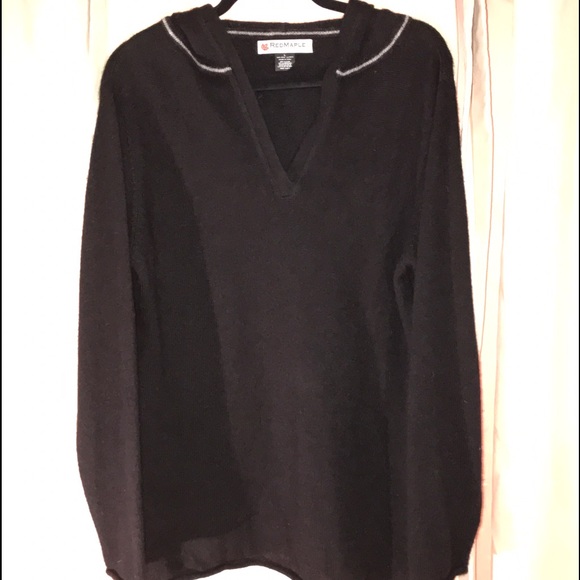 Red Maple Alpaca Pull Over - Picture 1 of 5